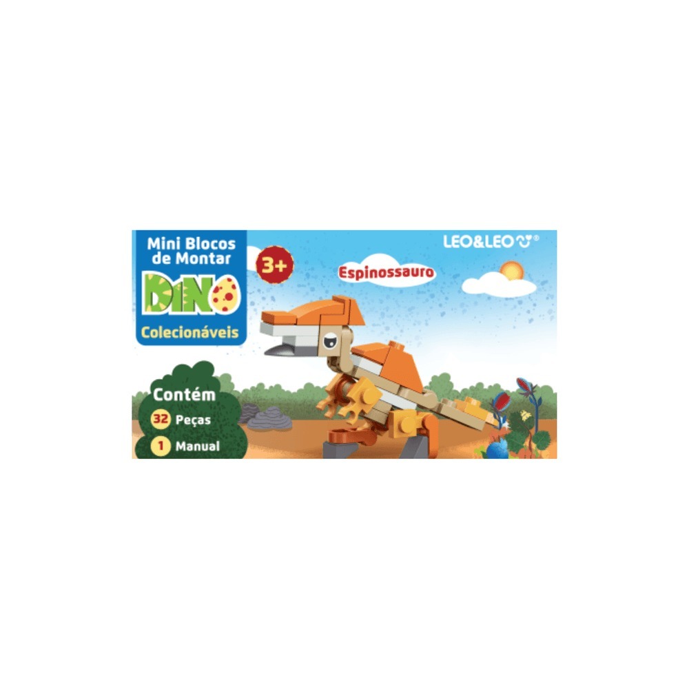 BLOCOS MONTAR DINO 